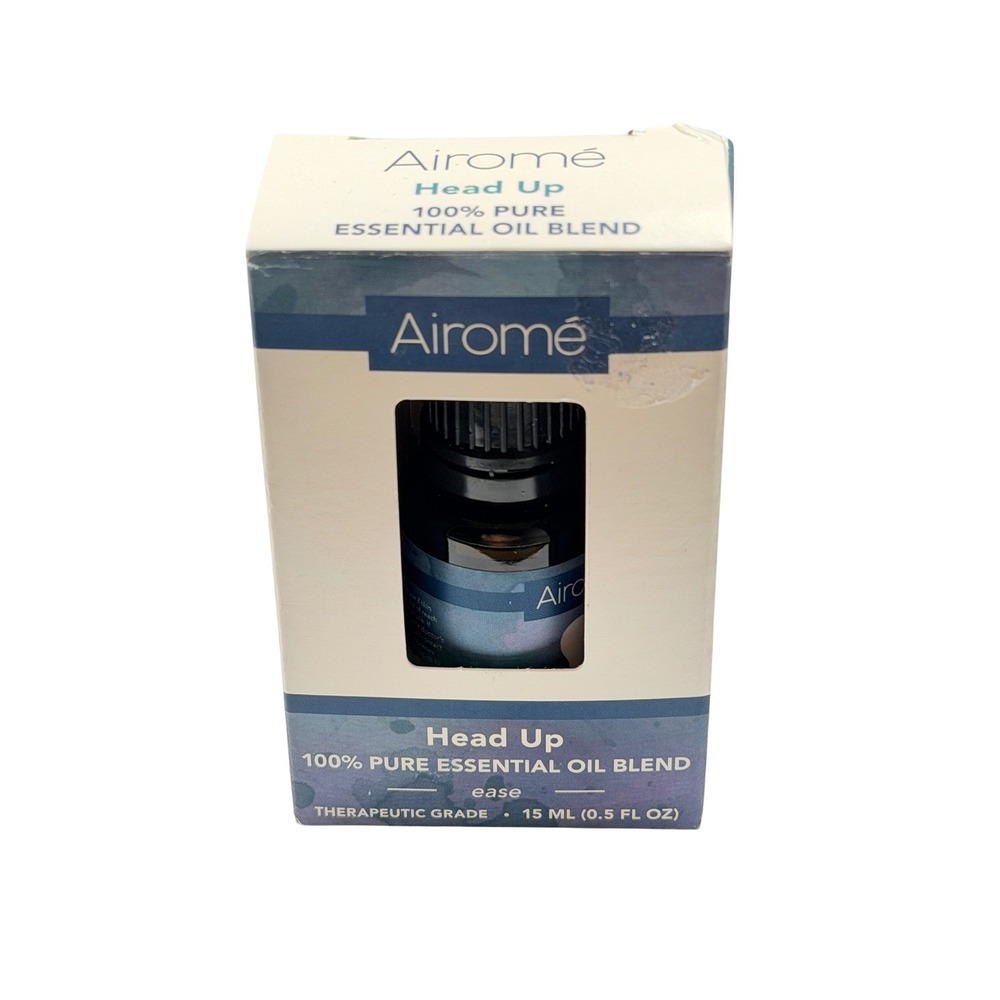 Airome Head Up Essential Oil Blend Therapeutic Grade 15ml Minty Herbal‎ Calm